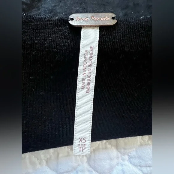 Free People Balloon Bomber Jacket women black Size XS - Picture 10 of 15